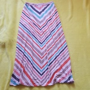Multicolor Maxi Skirt